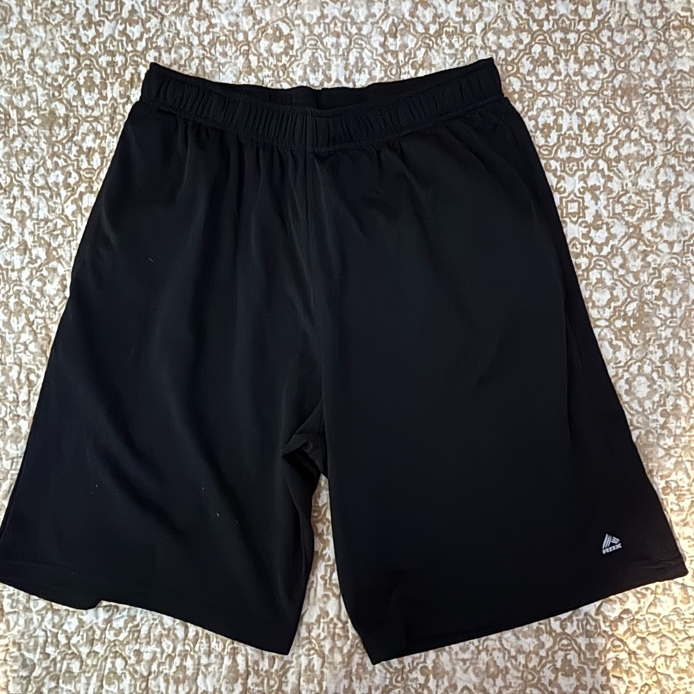 RBX Men's Black Athletic Performance Shorts
